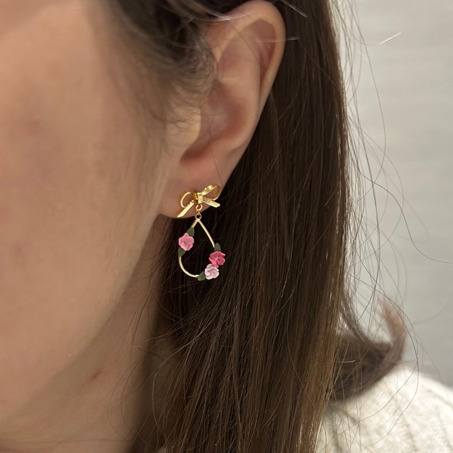 Amelia colourful drop earrings