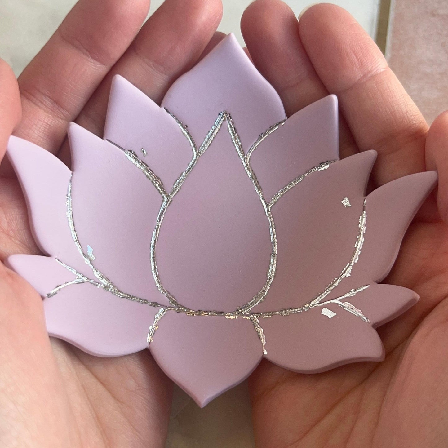 Lotus water lily jewellery holder dish