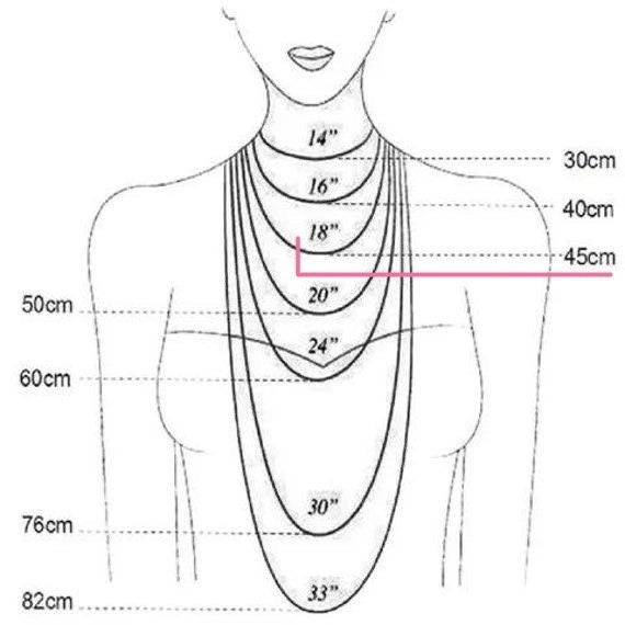 Bluebell flower necklace