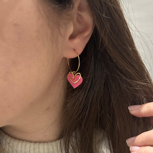 Heart hoops