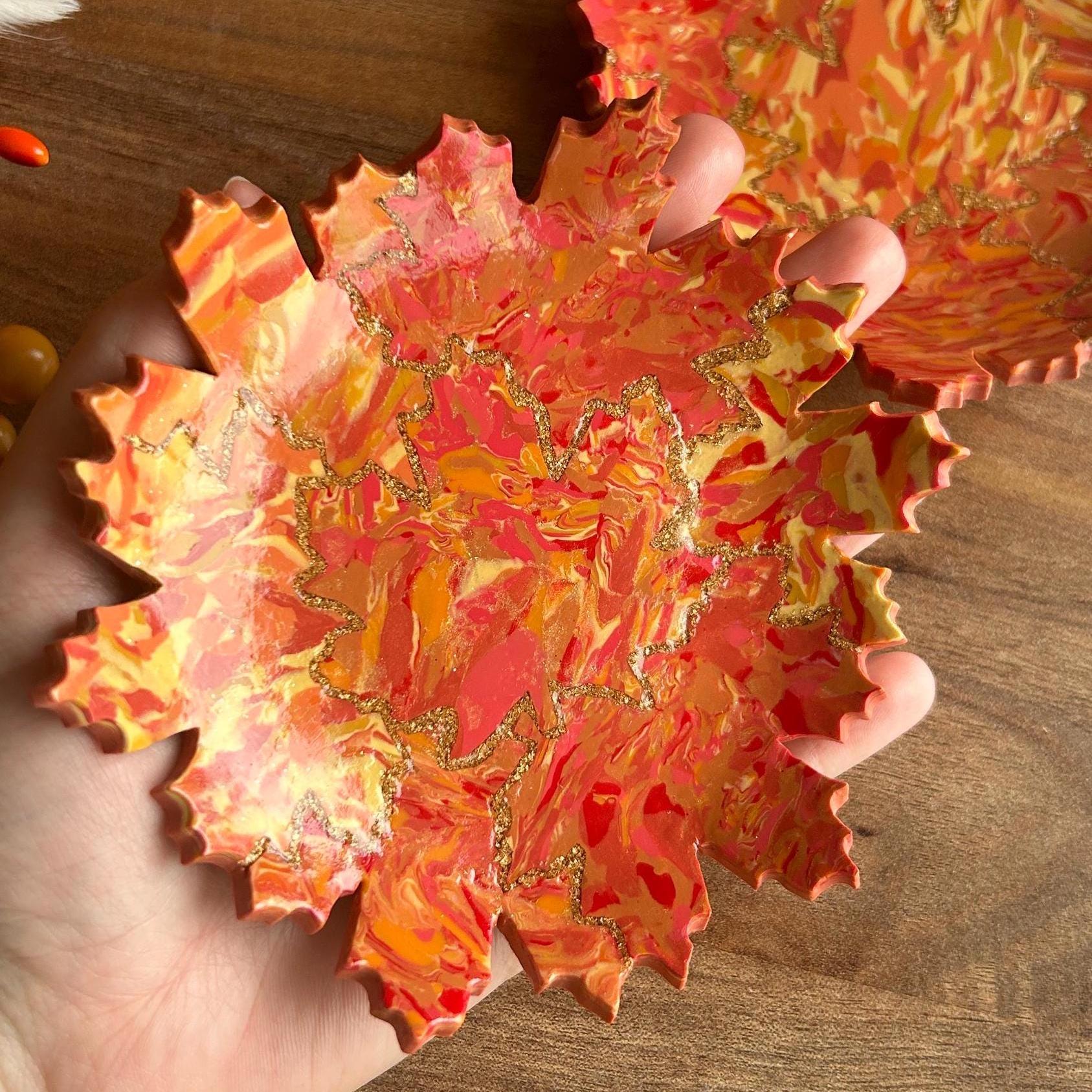 Maple tree trinket dish